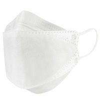 川西工業 医療現場で使える3D立体構造　サージカルマスク エアロフィット 40枚入 ホワイト 個包装　7062 1箱（40枚入）