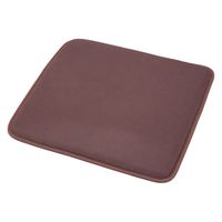 ファミリー・ライフ 6層構造ハニカムメッシュクッション 幅450×奥行450×厚さ30mm ブラウン 0408520 1セット(2個入)（直送品）