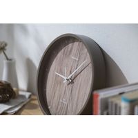 アイリスオーヤマ 壁掛け電波時計　ブラウン　ACR01-25-T　1個（直送品）