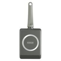 アイリスオーヤマ フライパン ダイヤモンドコートパン IH対応 ガス火対応 卵焼き 取っ手一体型エッグパン DCEG-G パールグレー（直送品）