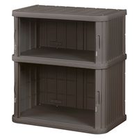 アイリスオーヤマ ミニロッカー　ブラウン　ML-1050V　1台（直送品）