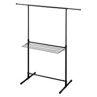 アイリスオーヤマ 簡単組立スタイル物干し ブラック STMH-790 1台