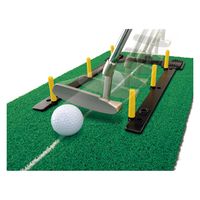 タバタ ゴルフ グリーンパターマット ライン入り 2.45+ナビ GV0127 1個