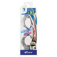 VIEW(ビュー) スイムゴーグル Blade ORCA クリアフレームシリーズ ミラーレンズ 水泳 V230SAMC ＣＤＤＳＬ 1個（直送品）