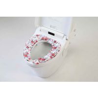 ヨコズナクリエーション 便座シート アムール レッド 392134 1個（直送品）