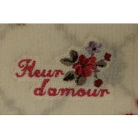 ヨコズナクリエーション トイレマット アムール 58×65cm レッド 392136 1個（直送品）