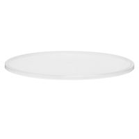 無印良品 やわらかポリエチレンケース用フタ 丸型 約直径36.5×高さ1.5cm  1セット（2個） 良品計画