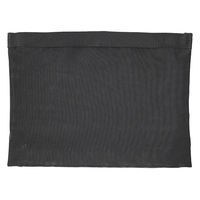 無印良品 ナイロンメッシュバッグインバッグ A5サイズ用 黒 1セット（2個） 良品計画