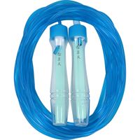 池田工業社 日本製 おおなわとび 長さ約5m60cm ブルー 名札付き 44660 1個