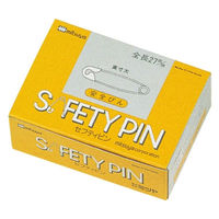 ミツヤ 安全ピン No.1 27mm  100本入 AP-1 1箱