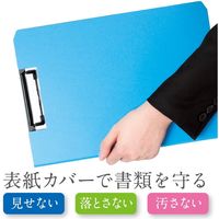 ソニック クリップファイル A4タテ型 ライトブルー CB-875-LB 1冊