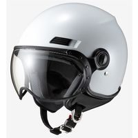 マルシン(Marushin) バイクヘルメット ジェット SAFIT MSー340 パールホワイト Lサイズ (59~60cm) 3401L（直送品）
