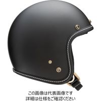 マルシン(Marushin) バイクヘルメット ジェット MCJ2 クラウンスカル オープンジェット グロスブラック Lサイズ (59ー60（直送品）