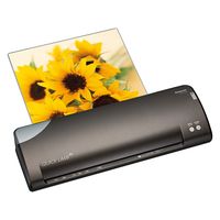 ナカバヤシ パーソナルラミネーター クイックラミ ダークシルバー 4本ローラー A3 NQL-R4A3DS