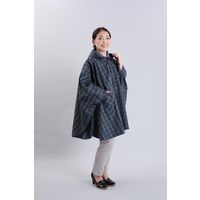 女性用 撥水 リバーシブル ポンチョ M/L フリー 7039 1本（直送品）