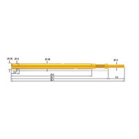 テスプロ　TP100シリーズ　ソケット(リセプタクル)　R100-RP-2.5T　1ロット (20本)（直送品）