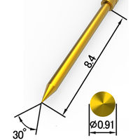 テスプロ　TP100シリーズ　コンタクトプローブ　TP100-A-200-S　1ロット (20本)（直送品）