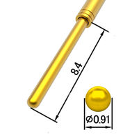 テスプロ　TP100シリーズ　コンタクトプローブ　TP100-R090C-485　1ロット (20本)（直送品）