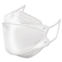 カミ商事 エルモア 肌ともマスク フラワー ホワイト 24枚(個別包装) 483141 1箱(24枚入)