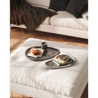 umbra ハブ サービングトレー2セット チャコール×グレー 210180151202 1個（直送品）