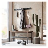 アントレックス Umbra フリップ フック 8連 幅810×奥行180×高さ660mm ブラック 2318858040 1個（直送品）