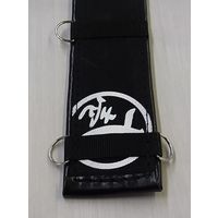 フジタ 鳶壱 帆布とレザーの胴当サポーター ブラック 11581898　1個（直送品）