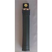 フジタ 黒革溶接棒入れステン底付 LX-16BK 1個