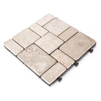 名古屋セラミックス ジョイントタイル ストーン方形 ベージュ TTS11P-YL 1箱（6枚入）（直送品）