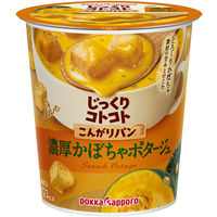 ポッカサッポロ　じっくりコトコトこんがりパン濃厚かぼちゃポタージュカップ　1セット（6個）