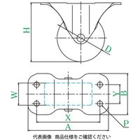 ユーエイ MR型(固定車) MRー65N MR-65N 1セット(16個)（直送品）