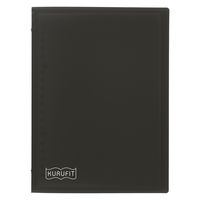 マルマン クルフィット バインダー A5 20穴 ブラック F091-05 1セット(4冊)