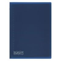 マルマン クルフィット バインダー A5 20穴 ブルー F091-02 1セット(4冊)