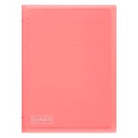 マルマン クルフィット バインダー A5 20穴 ピンク F091-08 1セット(4冊)