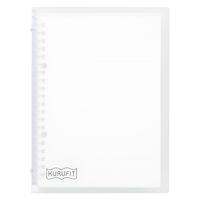 マルマン クルフィット バインダー A5 20穴 クリア F091-98 1セット(4冊)