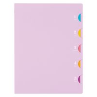 マルマン ファイブチャートライト バインダー B5 26穴 パープル F116-10 1セット(2冊)