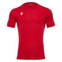 macron(マクロン) サッカー 半袖シャツ RIGEL HERO ショートスリーブゲームシャツ 5079 レッド XS 1枚（直送品）