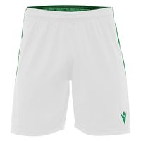 macron(マクロン) サッカー ハーフパンツ TEMPEL ゲームショート 5216 ホワイト/グリーン XL 1枚（直送品）