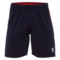 macron(マクロン) サッカー ハーフパンツ TEMPEL ゲームショート 5216 ネイビー/レッド XL 1枚（直送品）