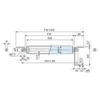 オークラ輸送機 スチールローラー単体 KR305NーA 1セット(7P)（直送品）