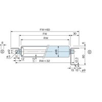 オークラ輸送機 スチールローラー単体 QR240N-N 1セット（7P）（直送品）