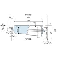 オークラ輸送機 スチールローラー単体 TTR390NーN 1P（直送品）