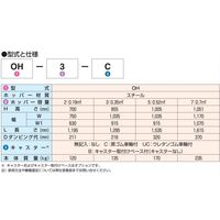 オークラ輸送機 ダンピングホッパー OHー3ーC 1P（直送品）