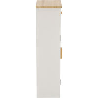 不二貿易 マルチスタイルラック ポーラ 幅340×奥行210×高さ785mm ナチュラル 15521 1台（直送品）