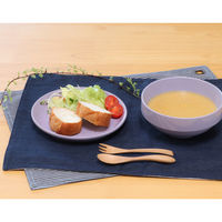 スタッキングプレート　Φ１８０ｍｍ　アリビオ　ＰＵ 77490 1箱（6個入り） 不二貿易（直送品）