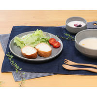 スタッキングプレート　Φ２０５ｍｍ　アリビオ　ＬＧＹ 77492 1箱（6個入り） 不二貿易（直送品）