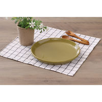 スタッキングプレート　Φ２０５ｍｍ　アリビオ　ＧＲ 77495 1箱（6個入り） 不二貿易（直送品）