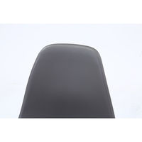 不二貿易 イームズチェア ２ＰＣＳ／１ＣＴＮ ダークグレー 99366 1セット(2脚入)（直送品）