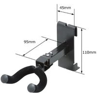 KC キョーリツ ネット用 フックタイプ ギターハンガー GH-M ミディアム x 3個（直送品）