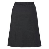 ボンマックス BONOFFICE Ａラインスカート ブラック 21号 AS2343-16-21（直送品）