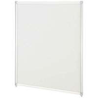 トーカイスクリーン EGシンプルパネル パーティション プリントシートタイプ ホワイト 高さ1100×幅900mm EG-1109WH 1枚（わけあり品）